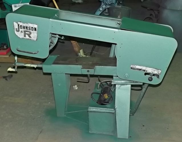 8" x 10" KYSER JOHNSON ... HORIZONTAL BANDSAW